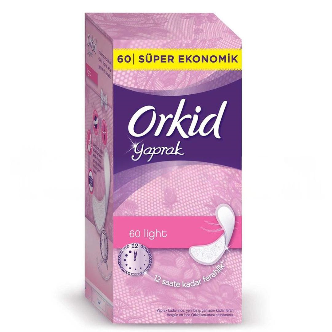 Orkid Yaprak Günlük Hijyenik Ped Normal Süper Ekonomik Paket 60'lı