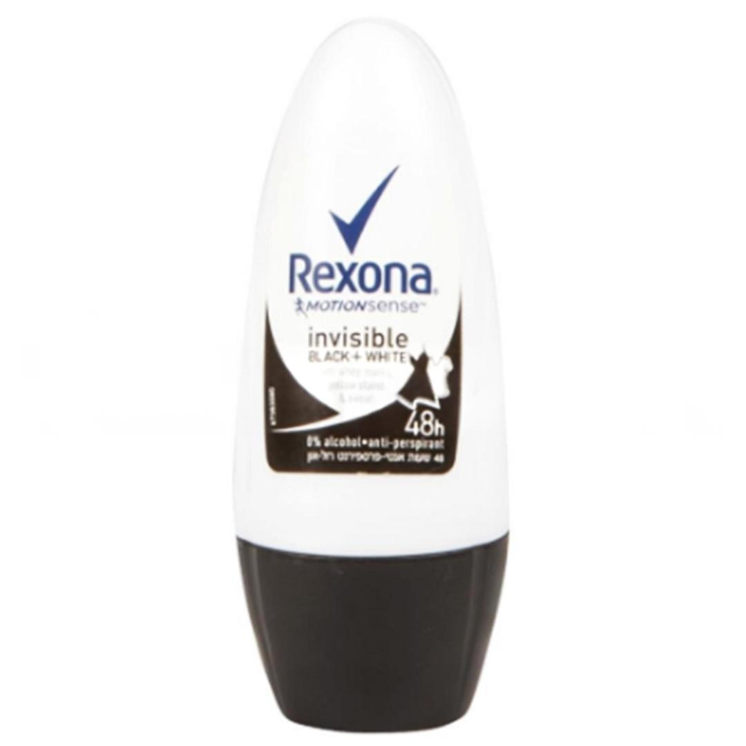 Rexona Invisible Black White Women Roll-On Deodorant 50 ml