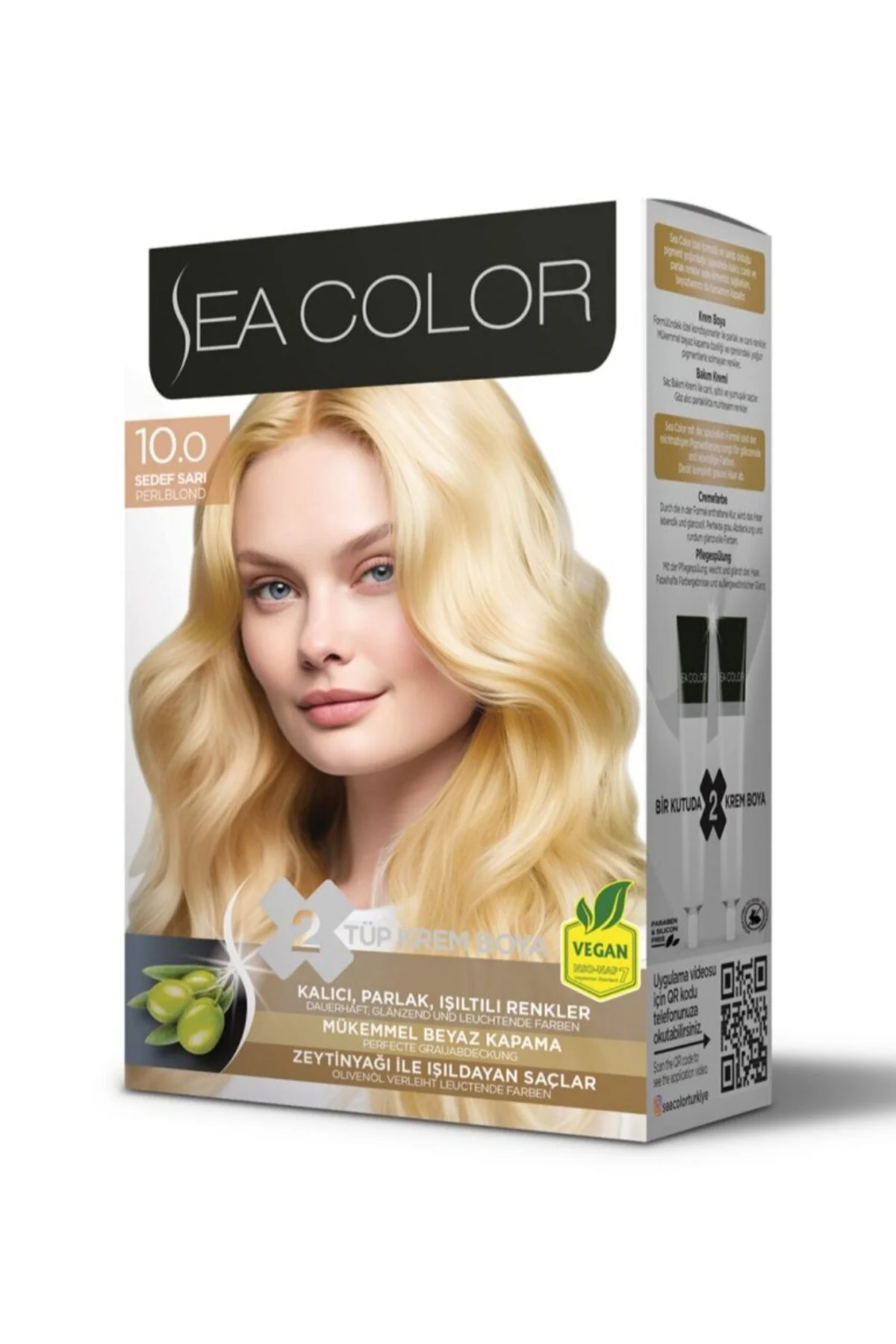 Sea Color 10.0 Sedef Sarı Saç Boyası