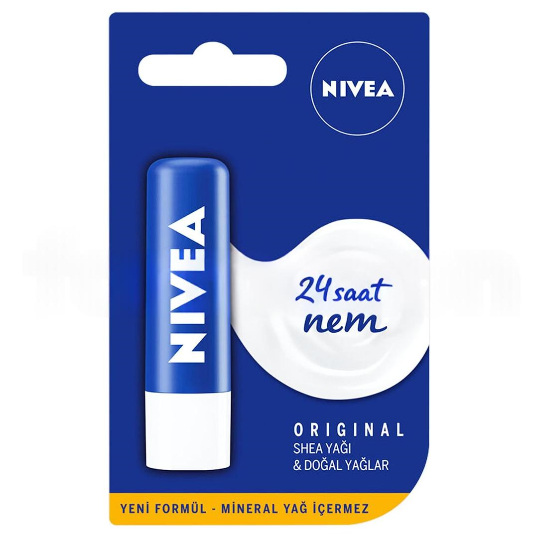 Nivea Lip Stick Original 24 Saat Nem