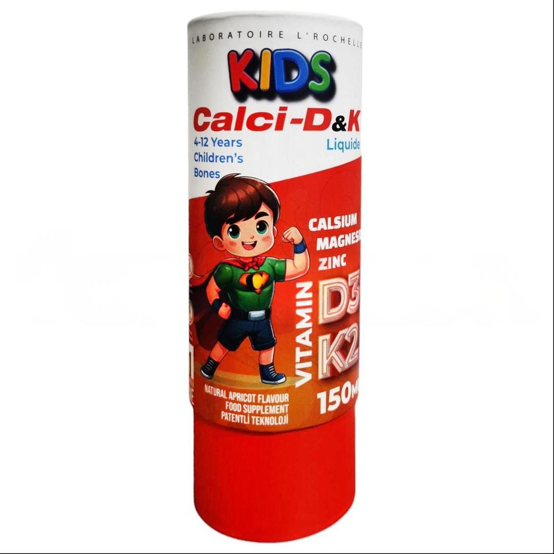 L'Rochelle Calci-D&K Vitamin D3 K2 150 ml
