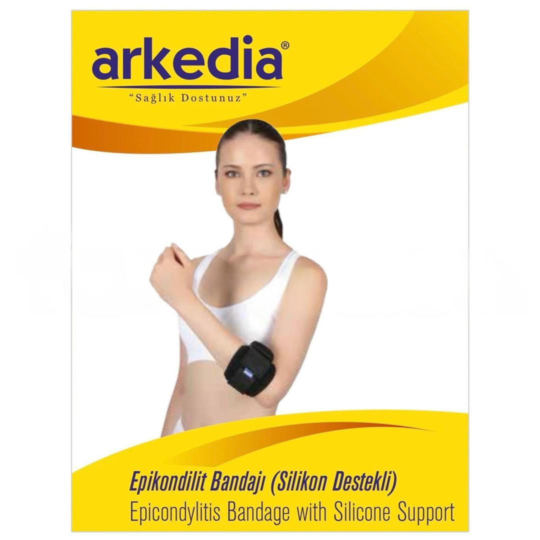 Arkedia 202 Silikon Destekli Epikondilit Bandajı