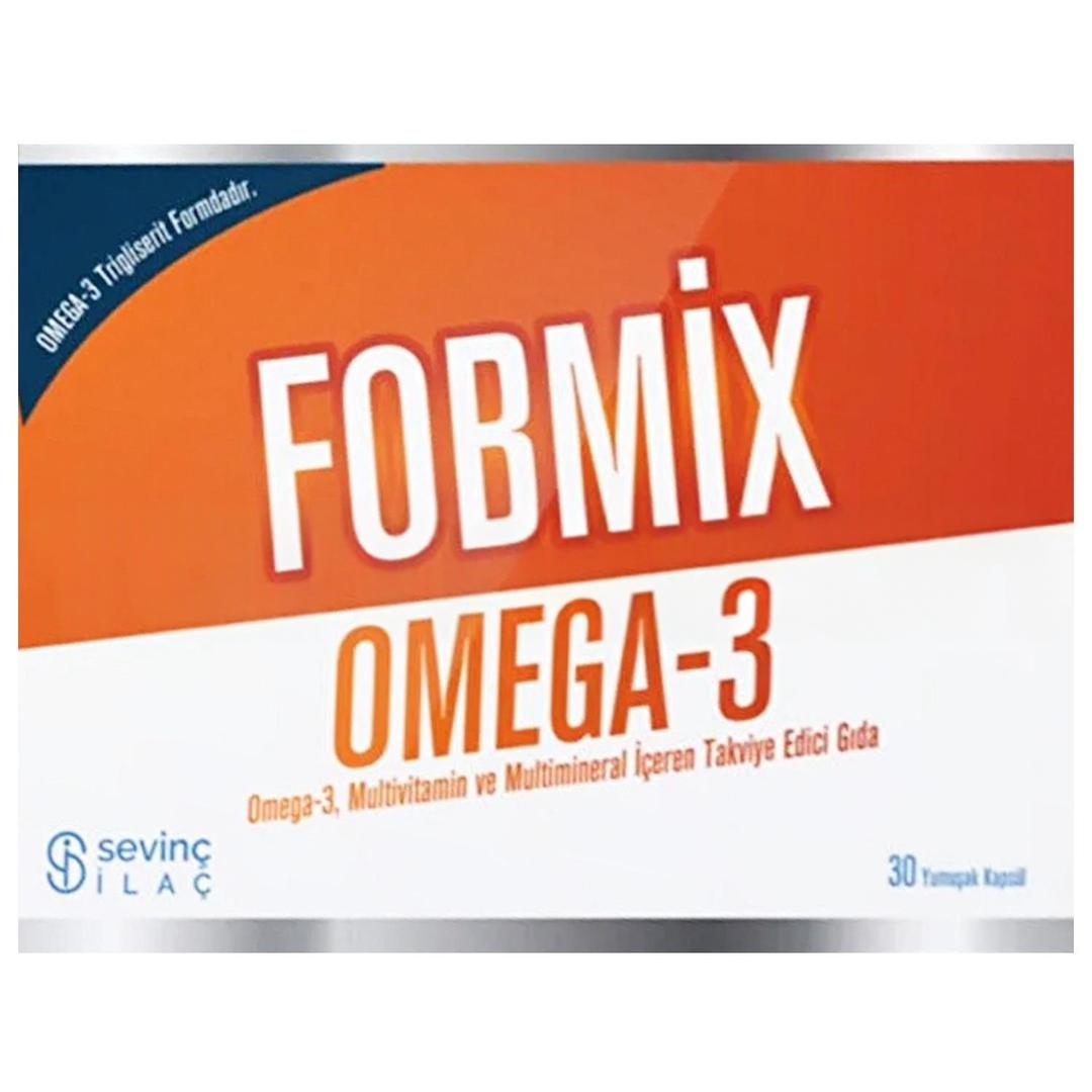 Fobmix Omega-3 30 Kapsül