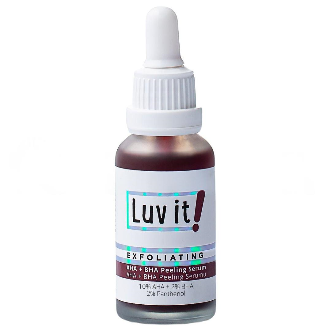 Luv It! Canlandırıcı ve Cilt Tonu Eşitleyici Aha Bha Peeling Serum 30 ml