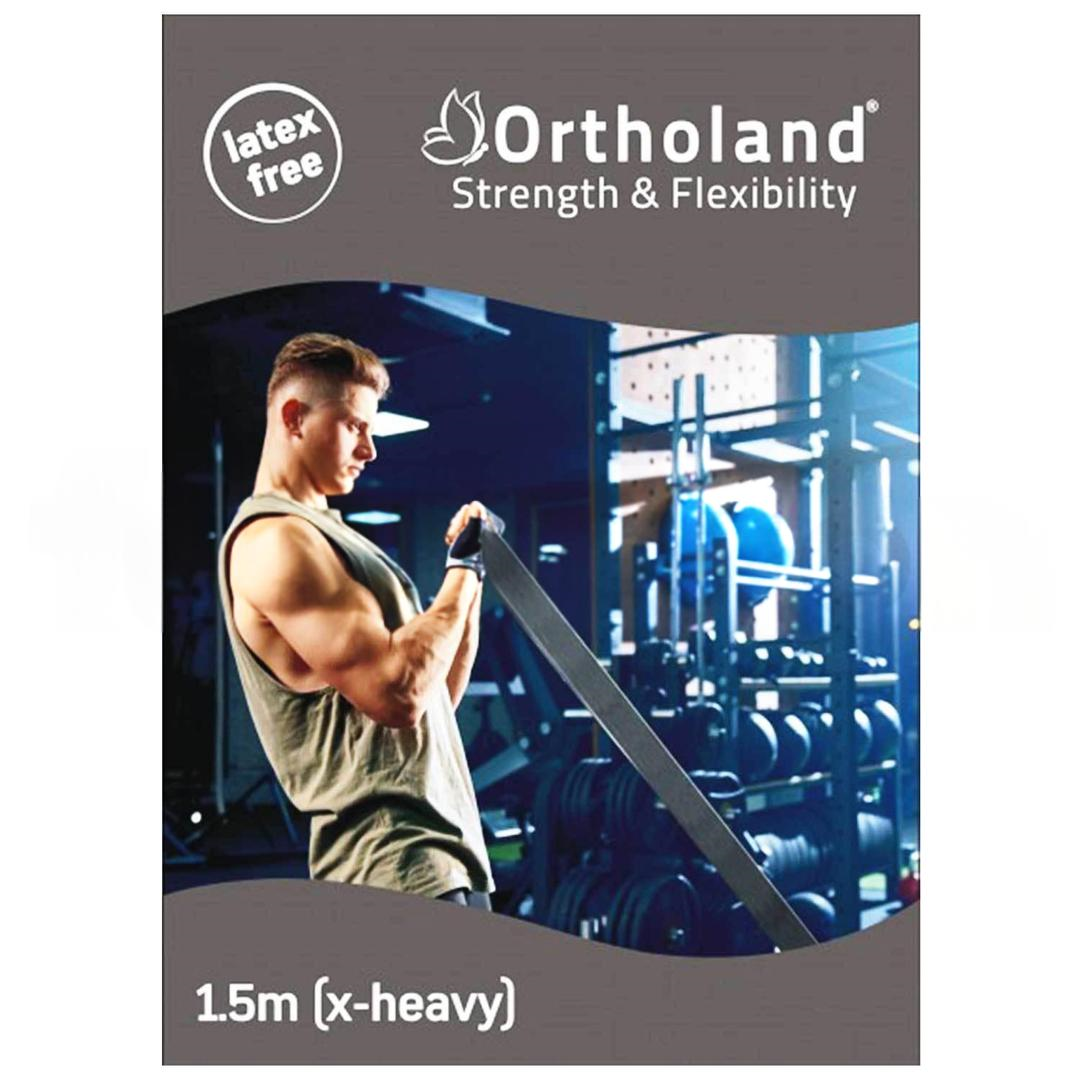 Ortholand X-Heavy Egzersiz Bandı 1,5 m - Gri