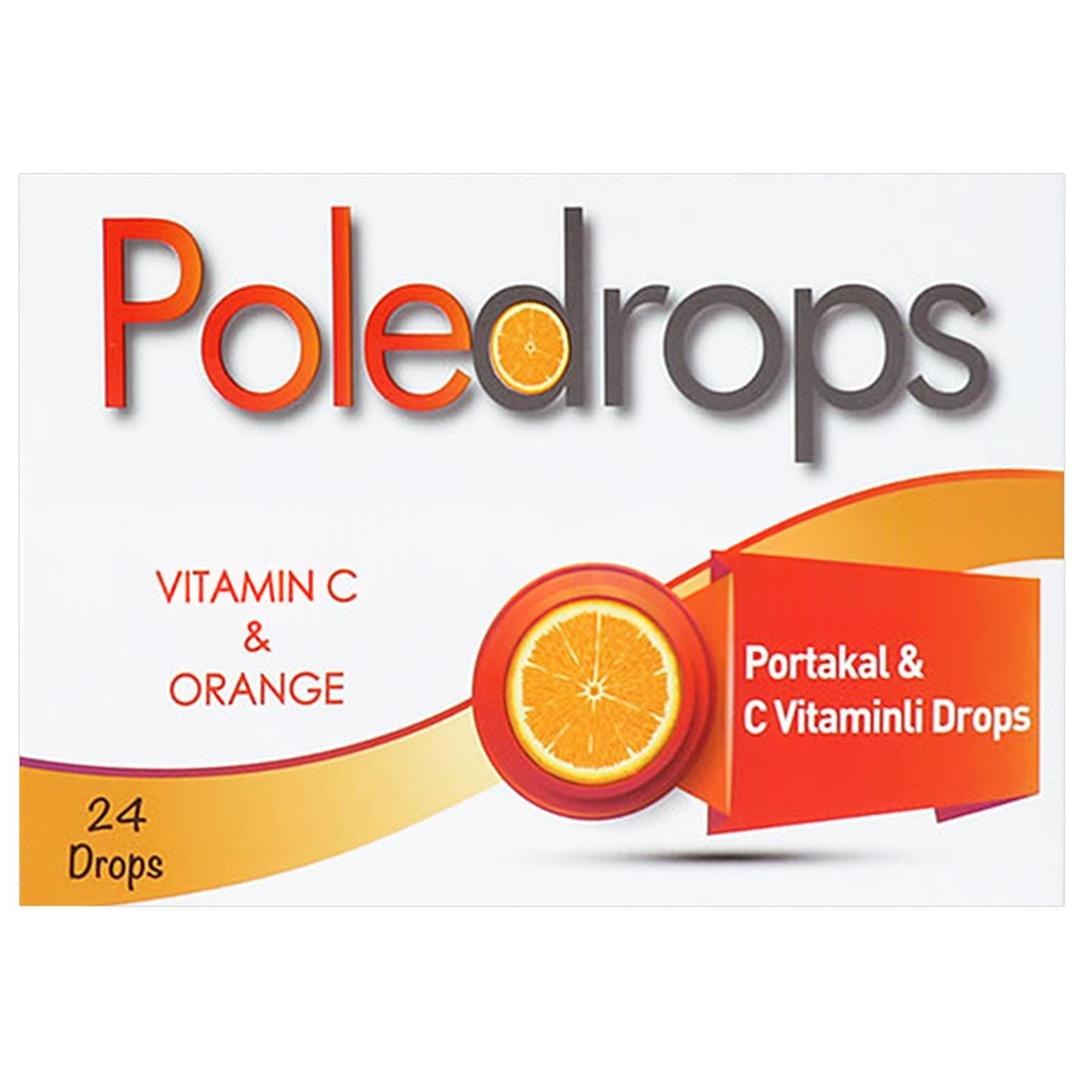 Poledrops Portakal C Vitamini 24 Pastil
