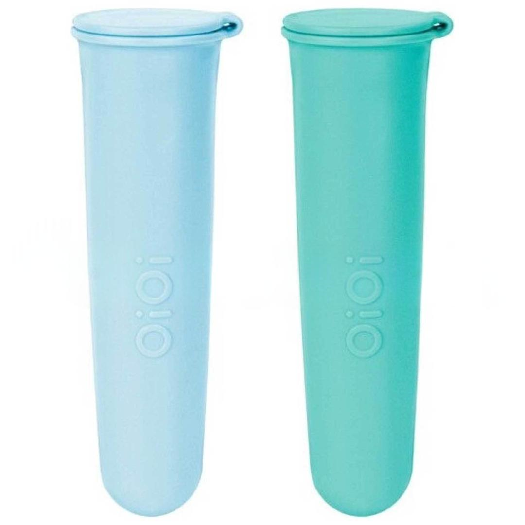 Oioi Buzbuz Silikon Dondurma Kabı 2'li - Mineral Blue Aqua Green