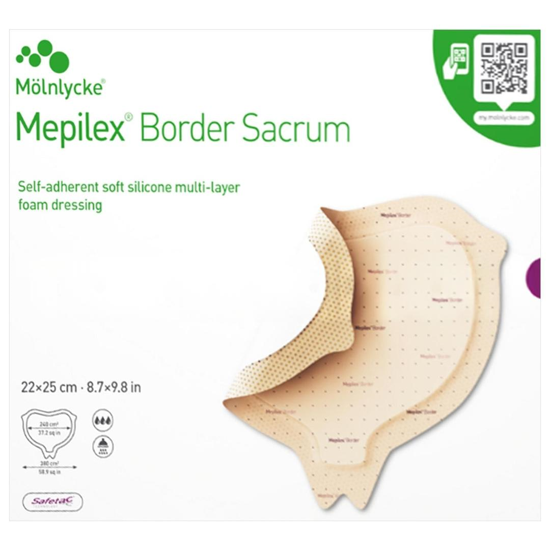 Mepilex Border Sacrum 22 x 25 cm