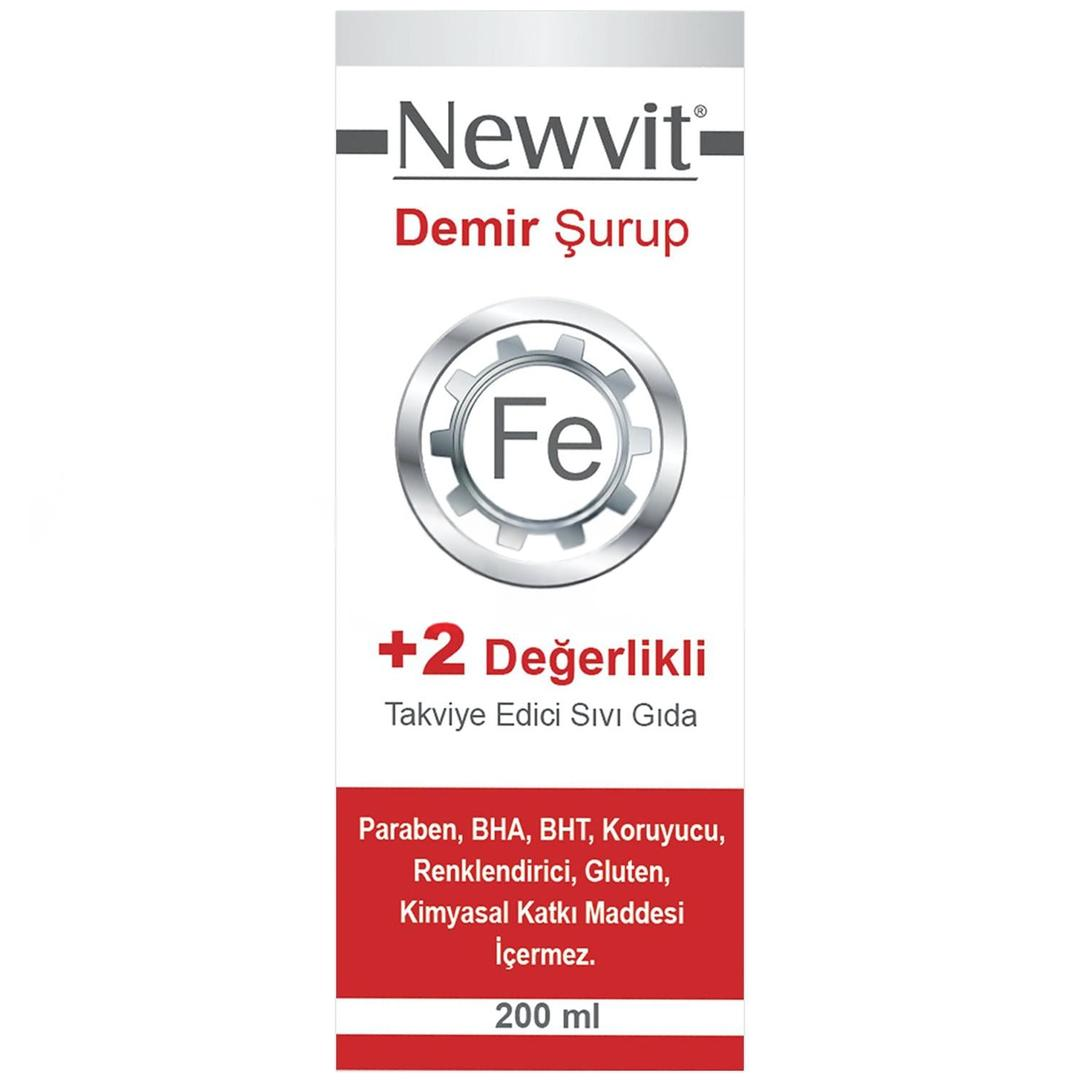Newvit Demir Şurup 200 ml