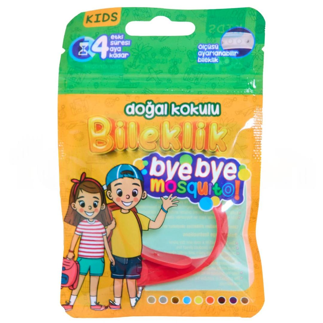 Bye Bye Mosquito Çocuk Sivrisinek Kovucu Bileklik