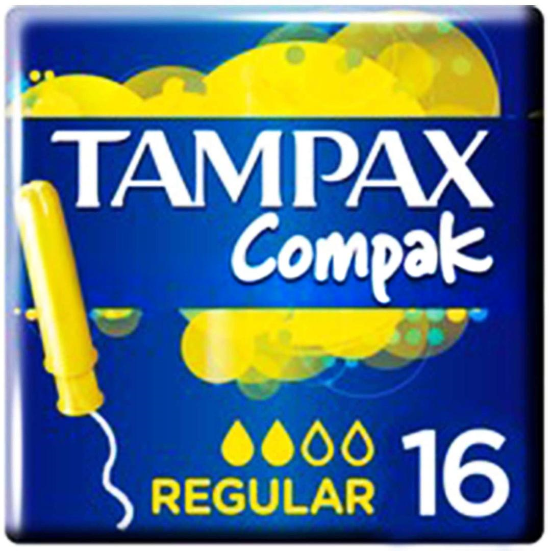 Tampax Compak Tampon Normal 16'lı