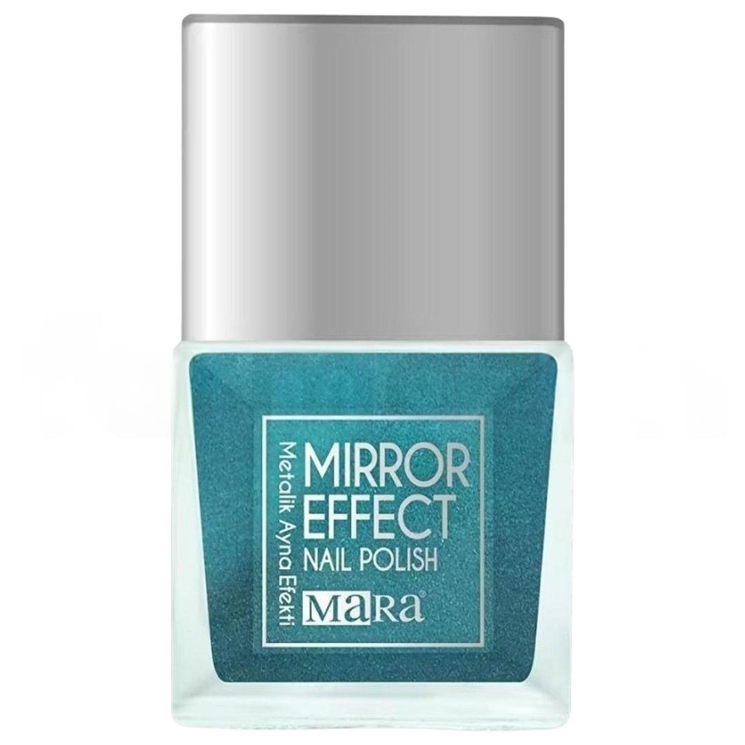 Mara Mirror Effect Nail Polish Blue Metalik Ayna Efektli Oje 15 ml