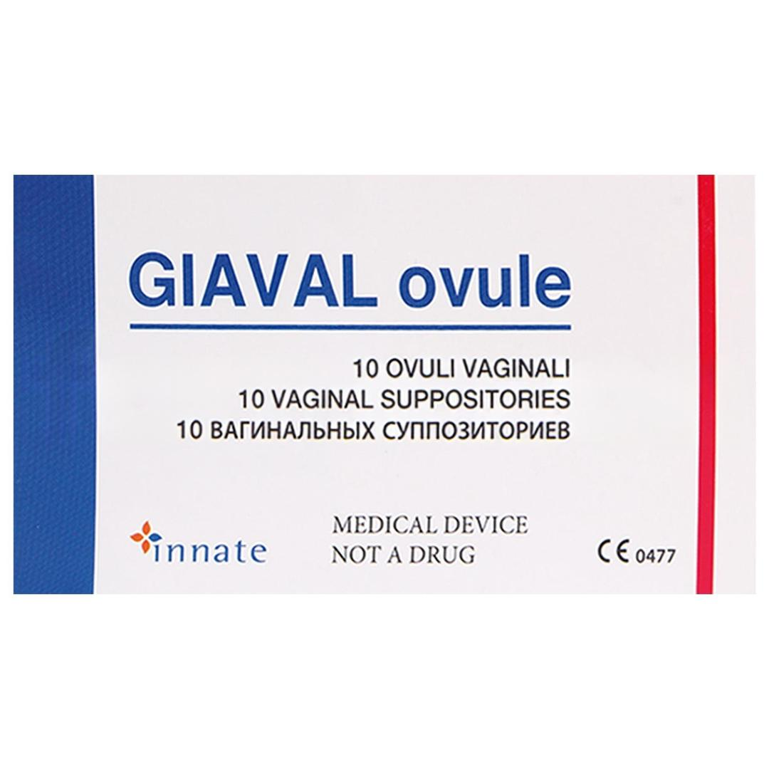 Giaval Hyaluranik Asit 10 Vajinal Ovül