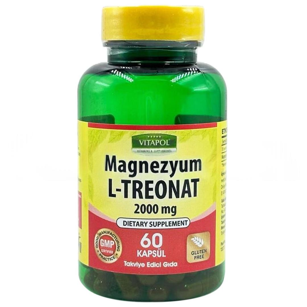 Vitapol Magnezyum L-Treonat 2000 mg 60 Tablet