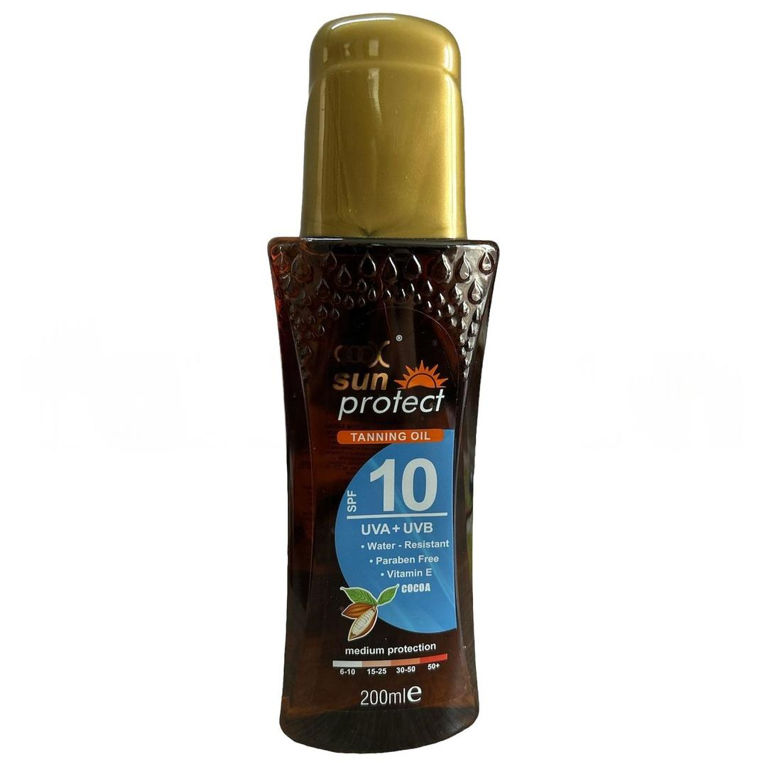 Qoox Sun Protect Bronzlaştırıcı Kakao Yağı Sprey SPF10 200 ml
