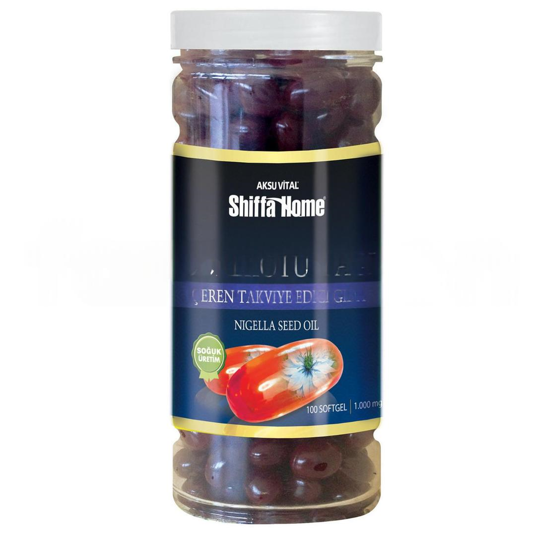 Shiffa Home Çörek Otu Yağı Kapsülü 1000 mg 100 Kapsül