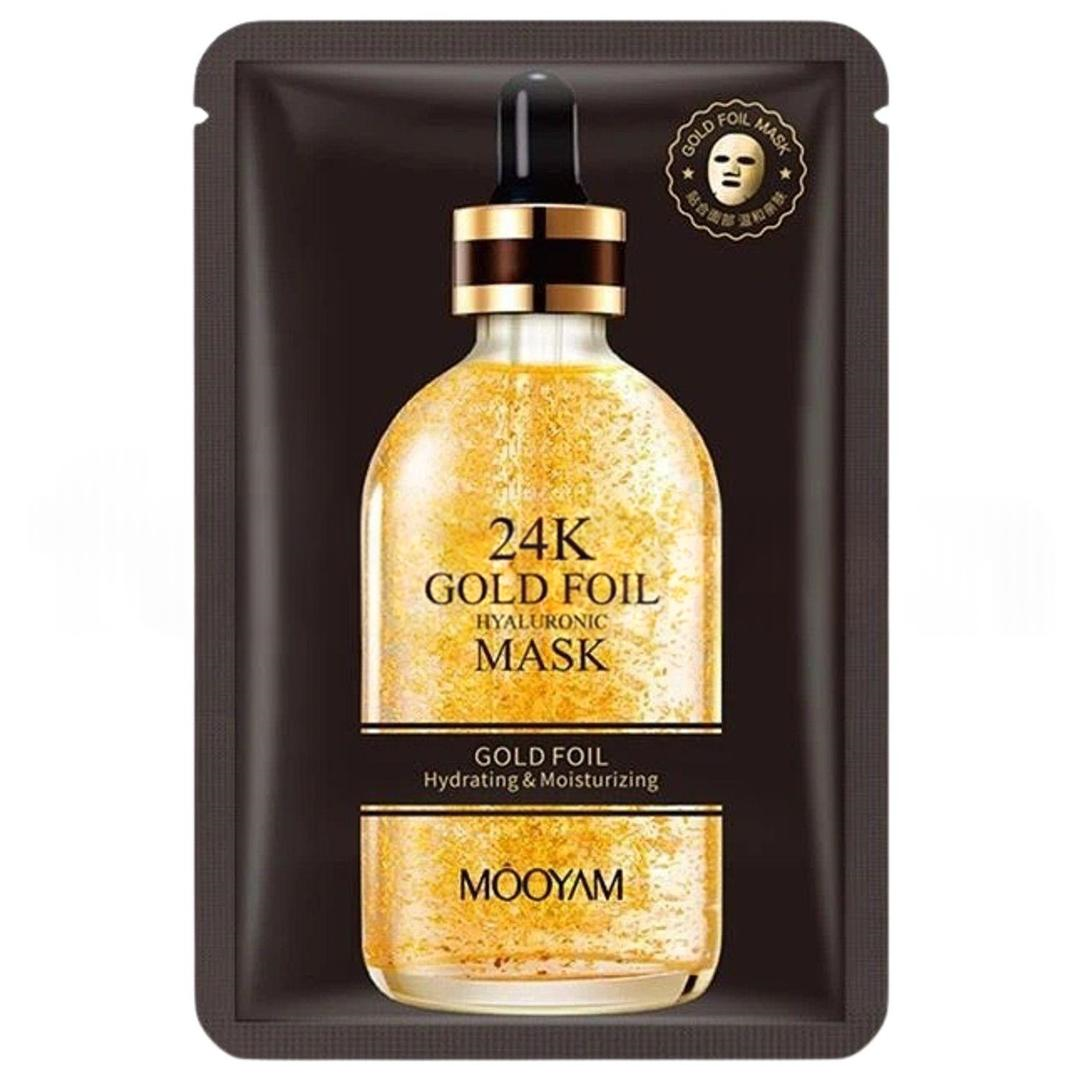Mooyam 24K Gold Kağıt Yüz Maskesi