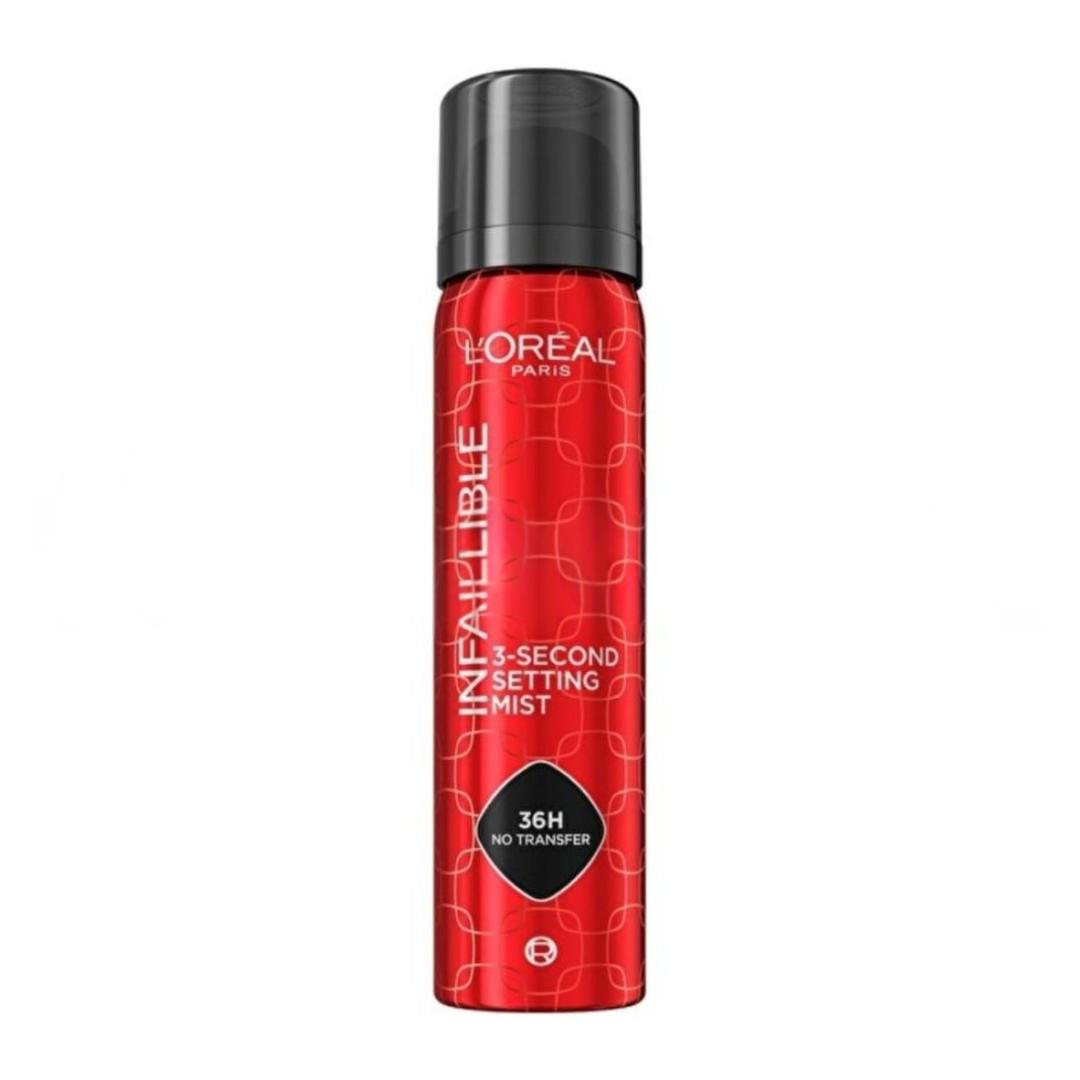 L'Oreal Paris Infaillible 3 Second Makyaj Sabitleme Spreyi 75 ml