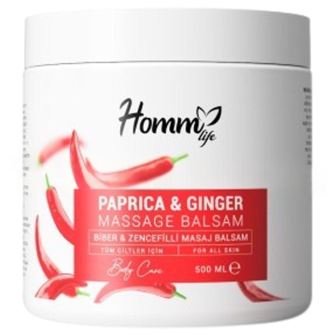 Homm Life Biber Zencefilli Masaj Balsam 500 ml
