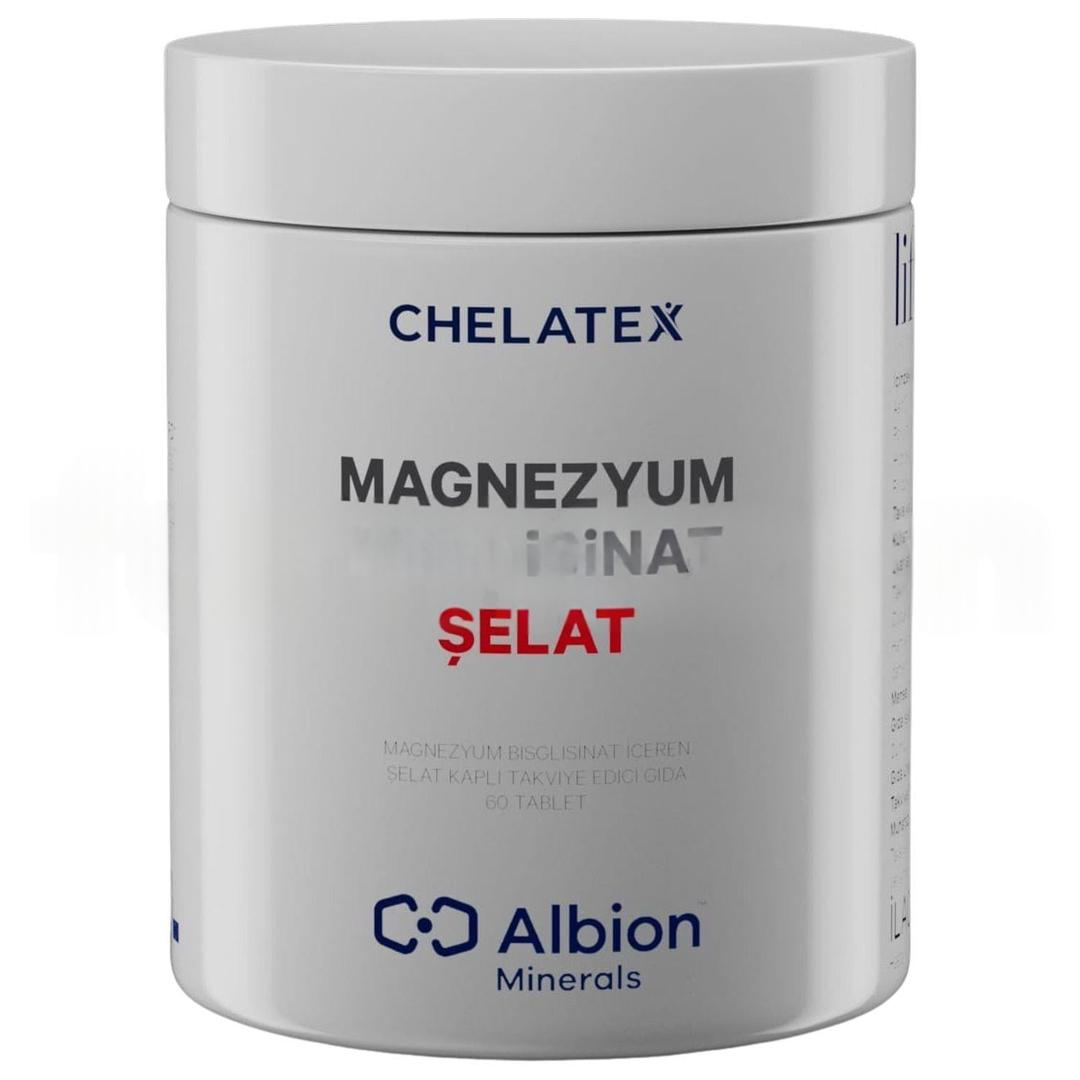 Chelatex Magnezyum Bisglisinat 60 Tablet