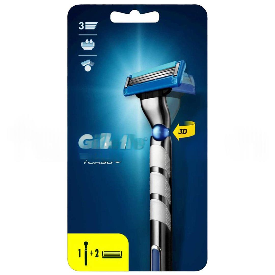 Gillette Mach3 Turbo Tıraş Makinesi 2 Yedekli