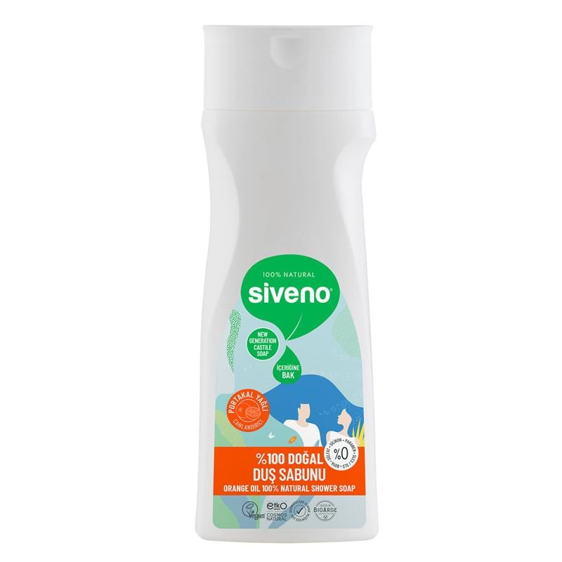 Siveno %100 Doğal Portakal Yağlı Duş Sabunu 300 ml