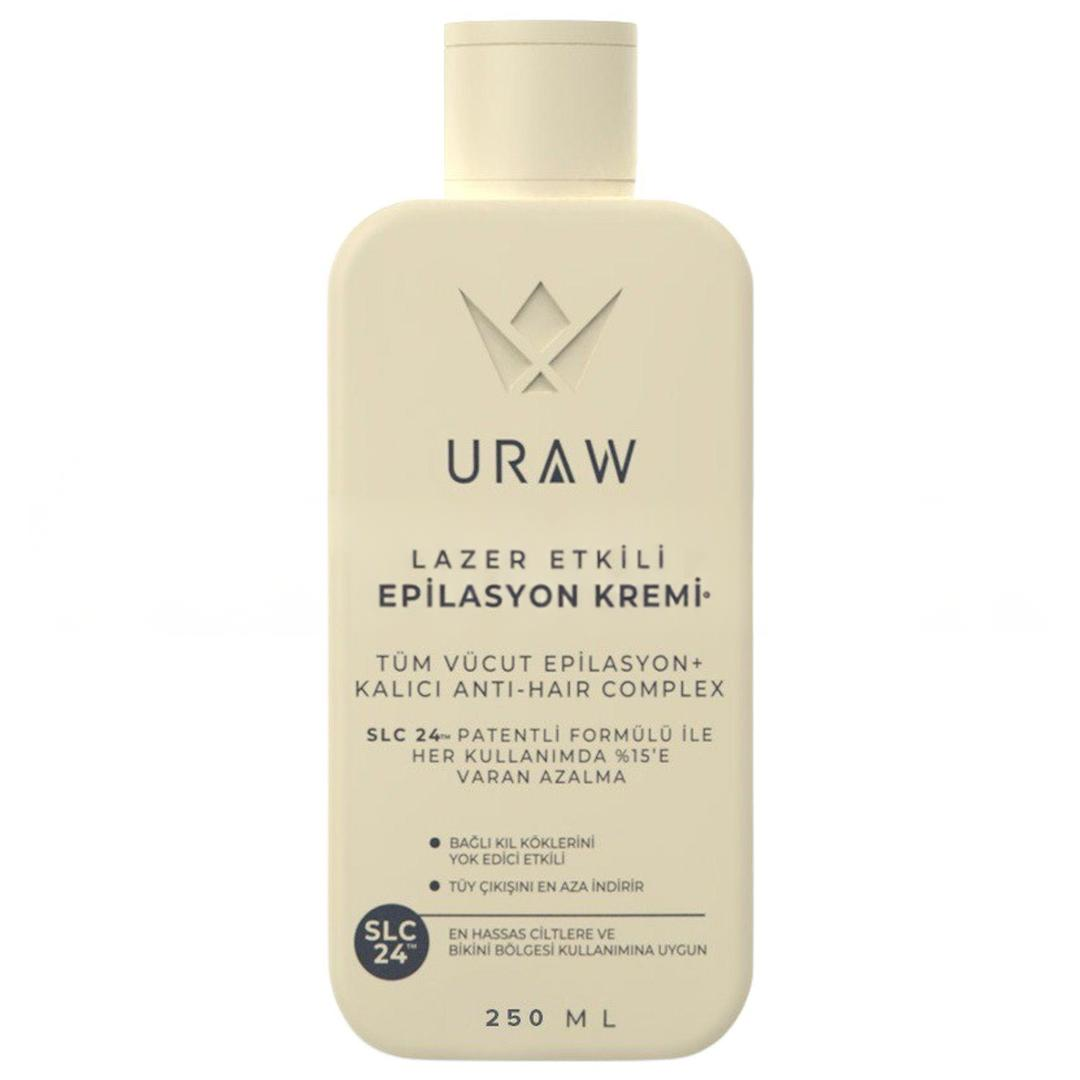 Uraw Lazer Etkili Epilasyon Kremi 250 ml