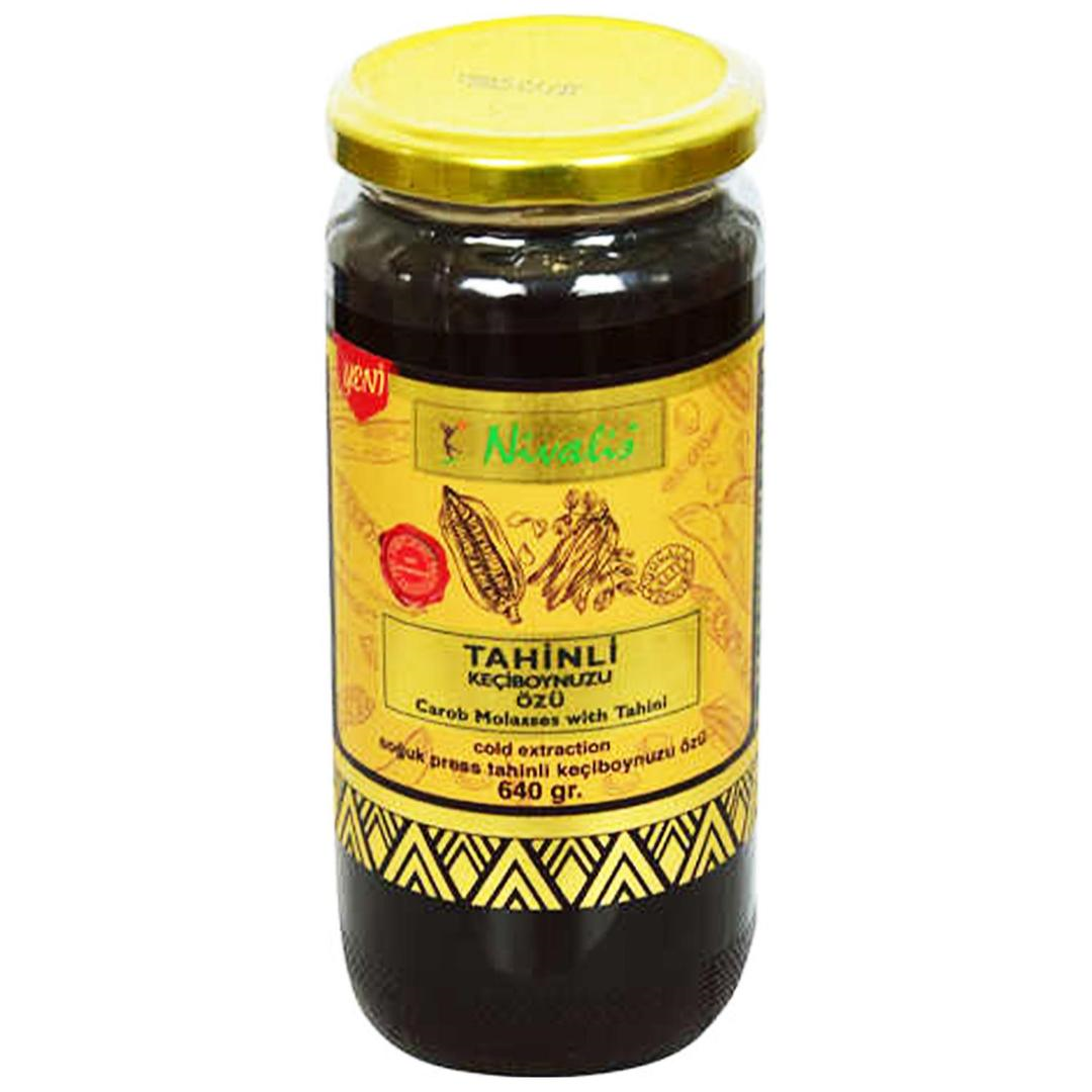 Nivalis Soğuk Press Tahinli Keçiboynuzu Özü Harnup Özü 640 gr