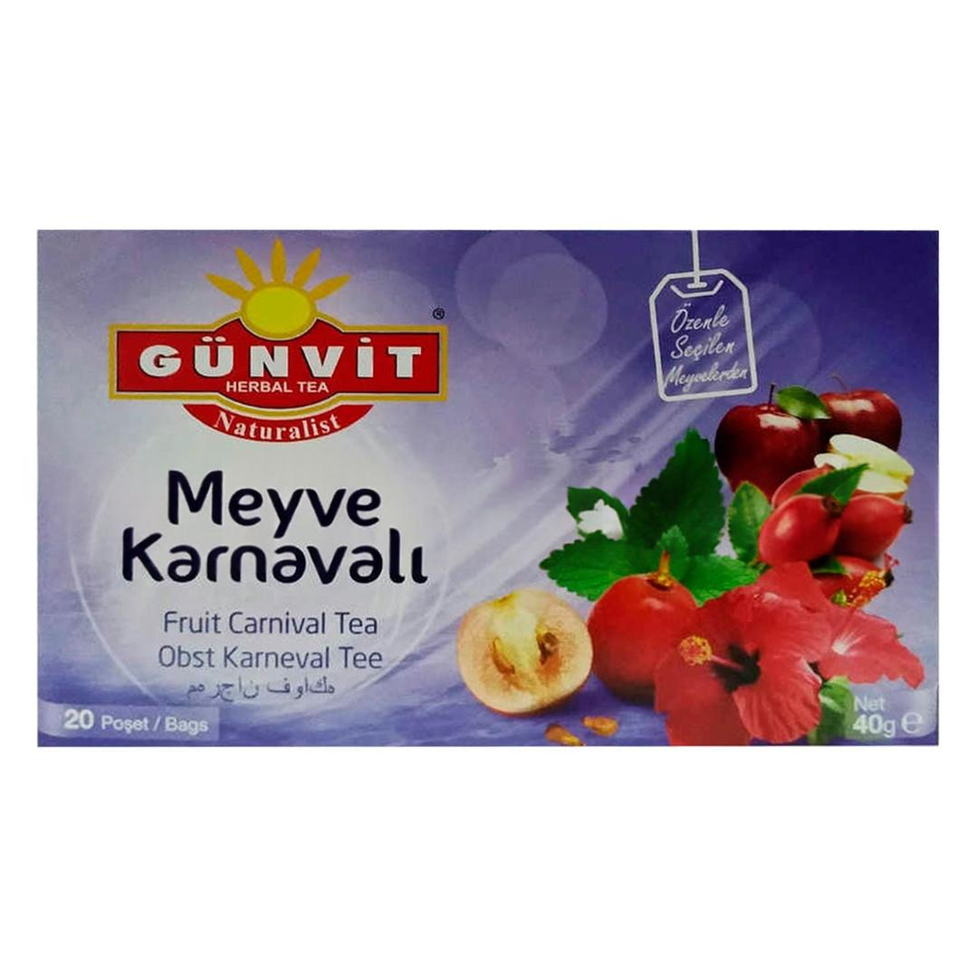Günvit Meyve Karnavalı Bitki Çayı 20'li