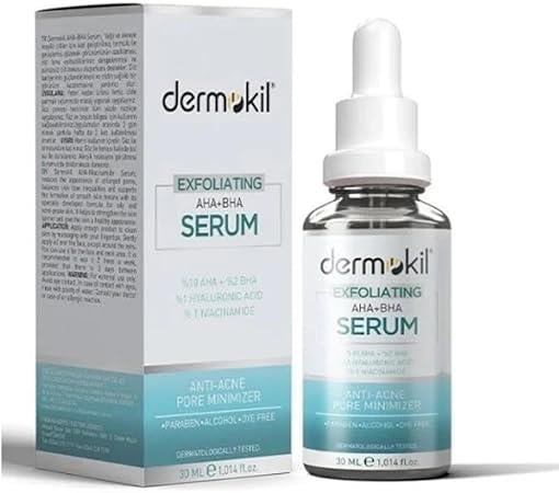 Dermokil Exfoliating AHA + BHA Niacinamide 30 ml Serum
