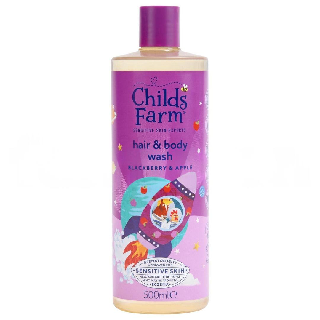 Childs Farm Blackberry Apple Hair & Body Wash 500 ml