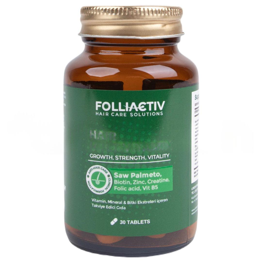 Folliactiv Hair Multivitamin Growth Strength Vitality 30 Tablets