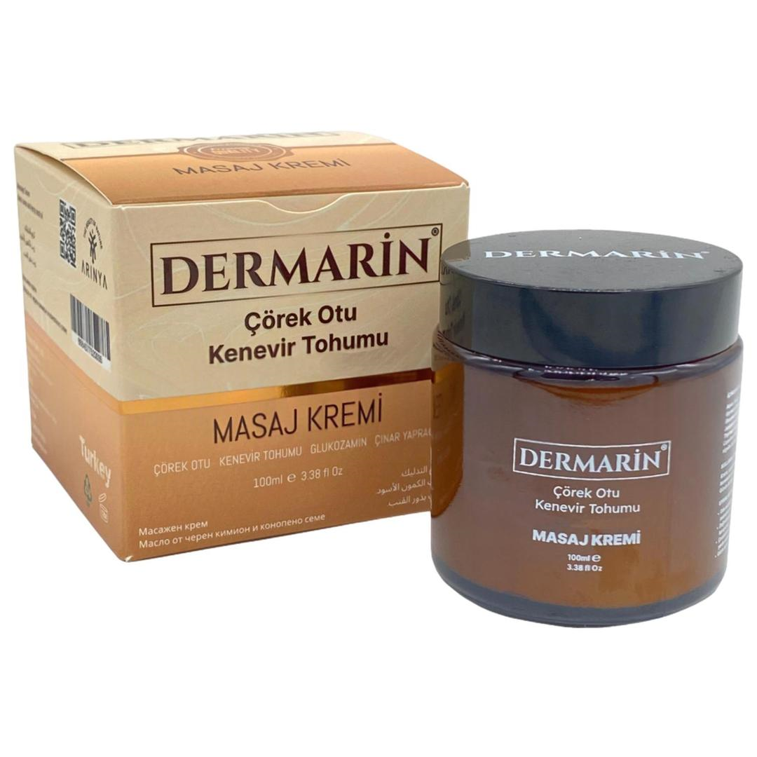 Dermarin Çörek Otu Kenevir Tohumu Masaj Kremi 100 ml