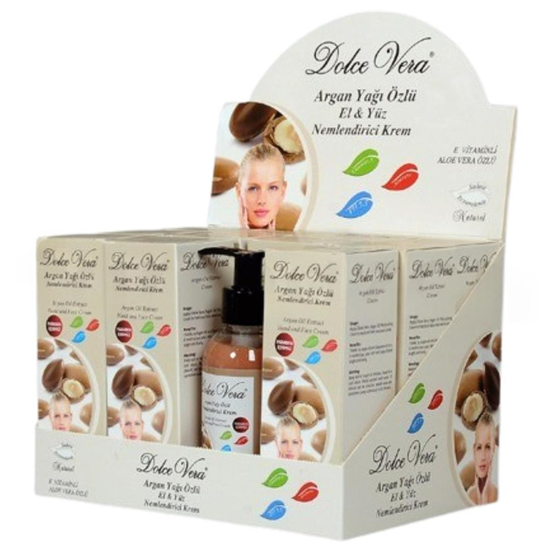 Dolce Vera Argan Yağlı Krem 150 ml - 12'li Stant (1 Adet Kutusuz Tester)