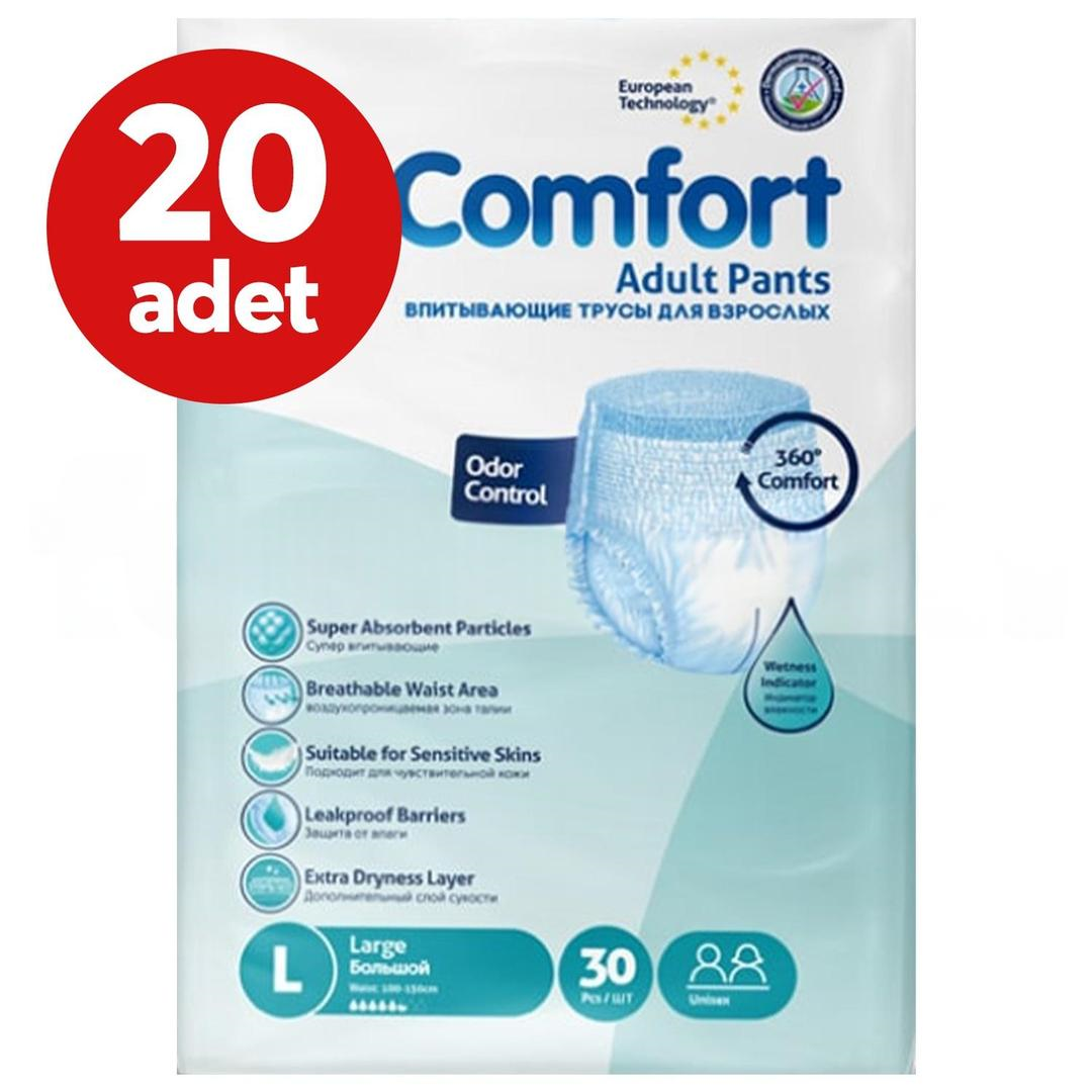 Dr. Comfort Emici Külot Bez Large 30'lu - 20 Adet