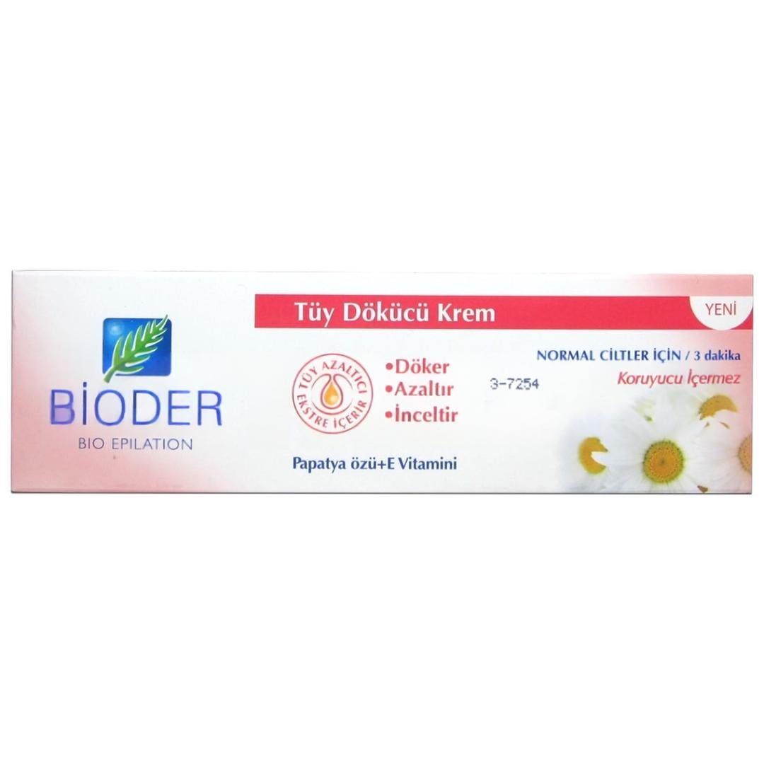 Bioder Tüy Dökücü Krem Normal Cilt 100 ml - Eski Ambalaj