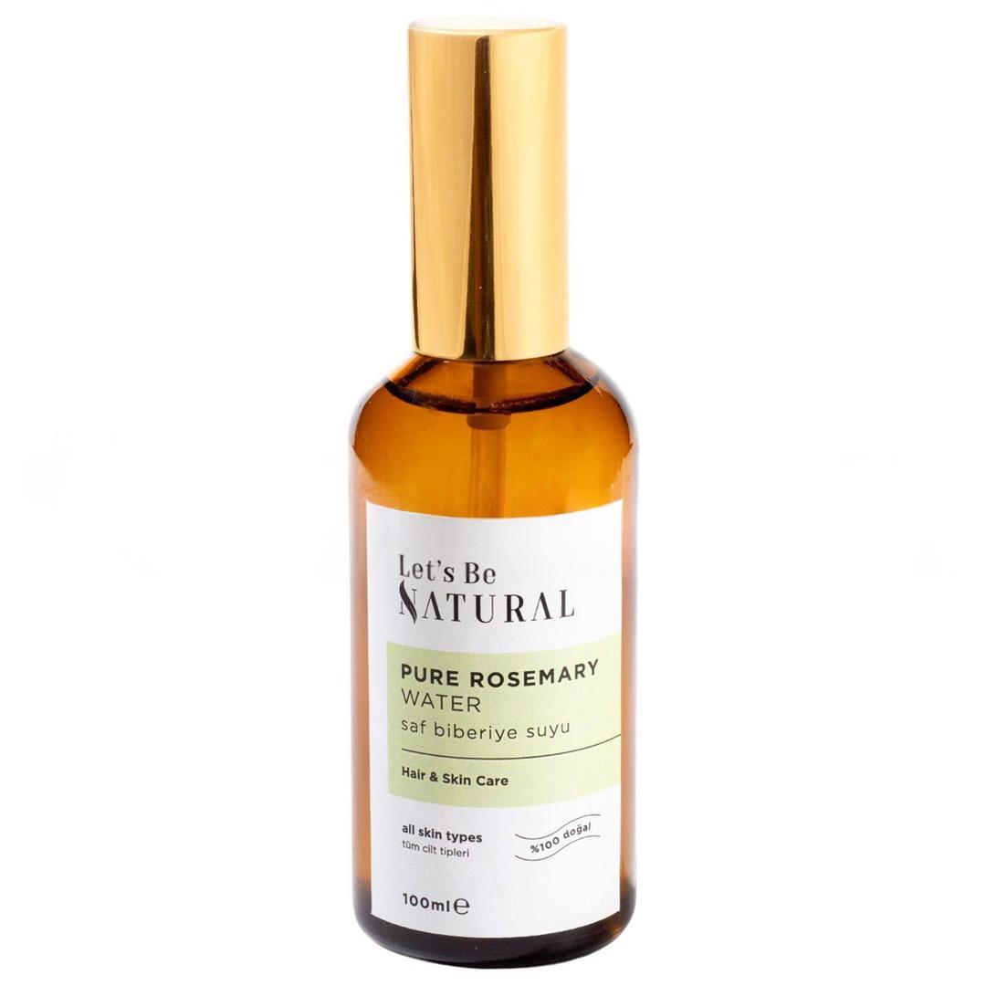 Let's Be Natural %100 Doğal ve Saf Biberiye Suyu Güçlendirici Saç Toniği 100 ml