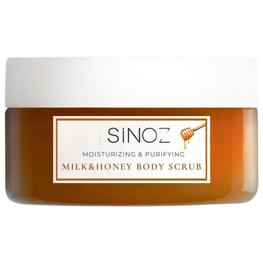 Sinoz Arındırıcı ve Nemlendirici Vücut Peelingi Süt & Bal 300 gr
