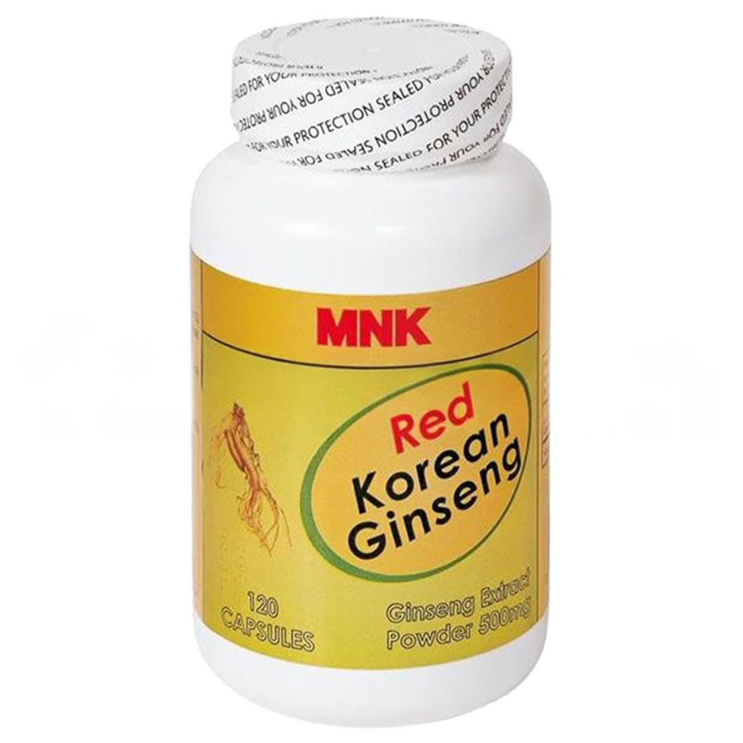 MNK Red Korean Ginseng 500 mg 120 Tablet