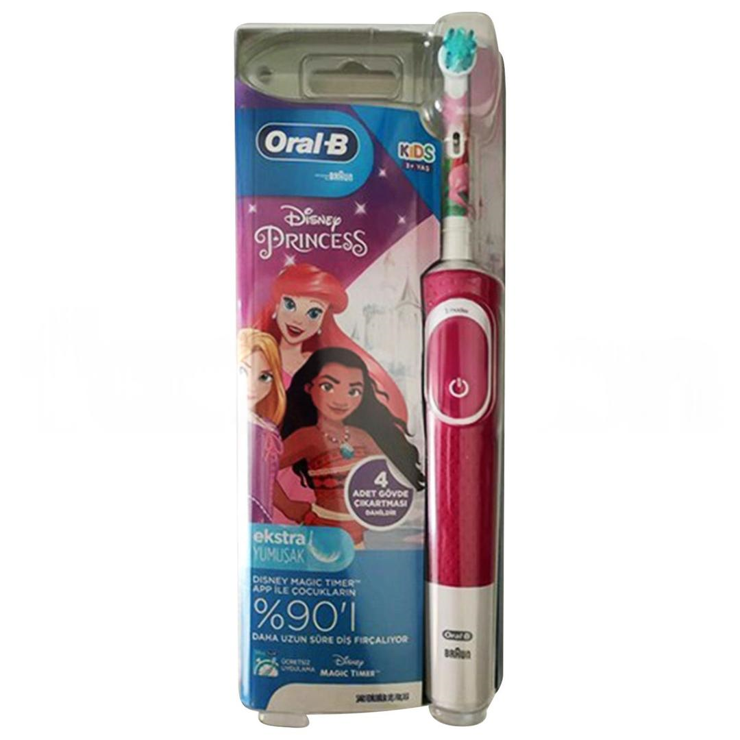 Oral-B D100 Kids Şarj Edilebilir Diş Fırçası - Princess