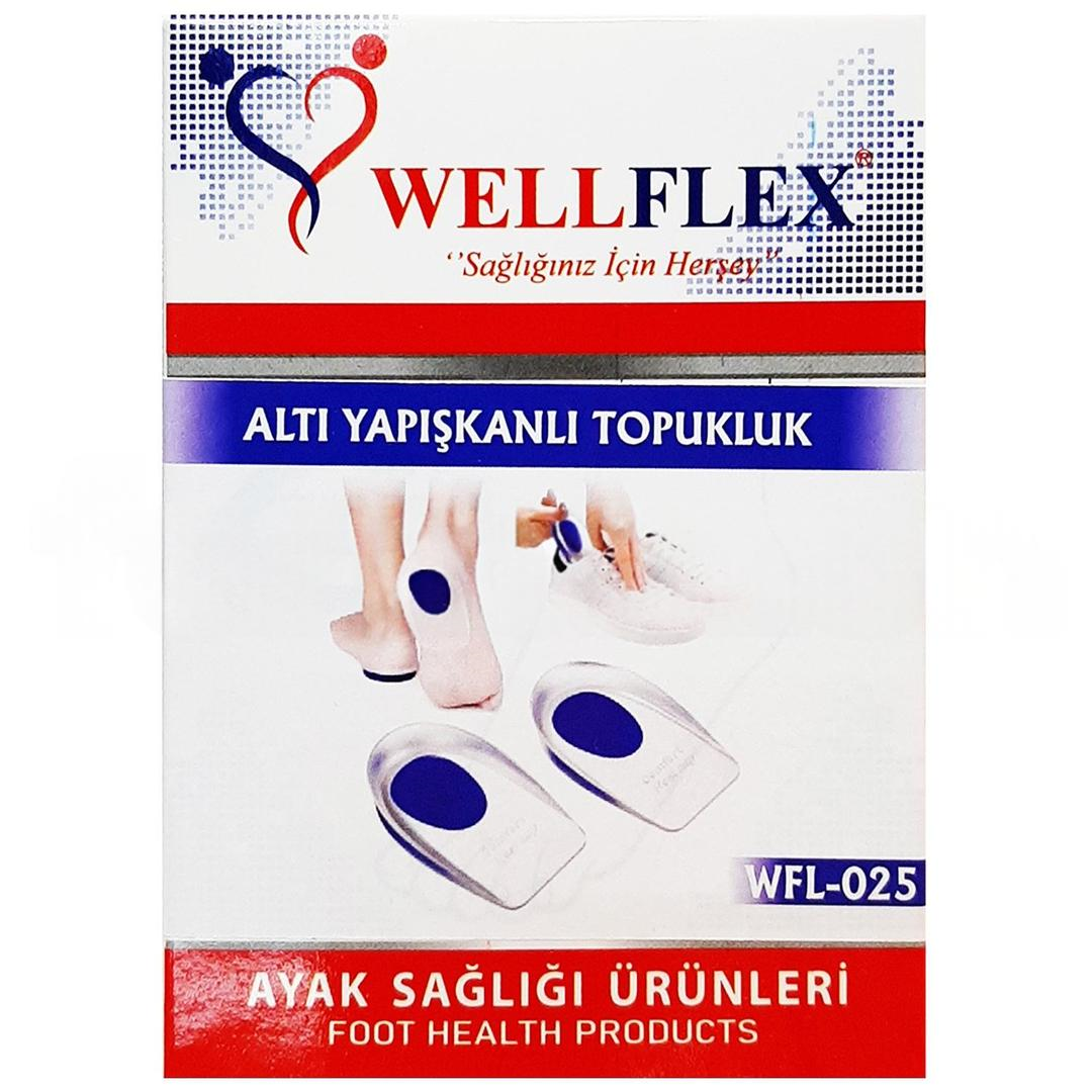 Wellflex Altı Yapışkanlı Silikon Topukluk