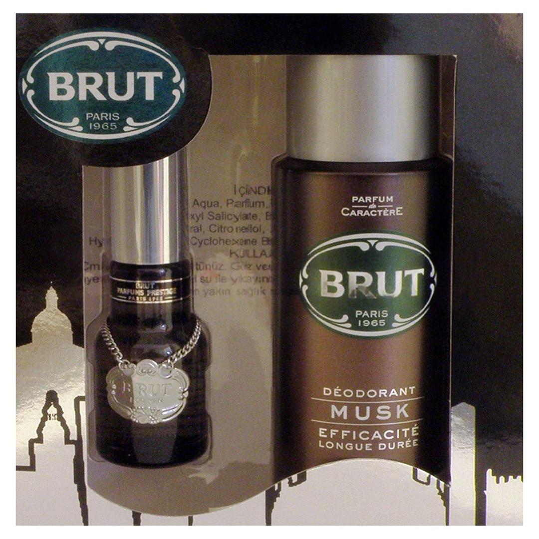 Brut Set Madalyon 30 ml + Musk Sprey Deodorant 200 ml
