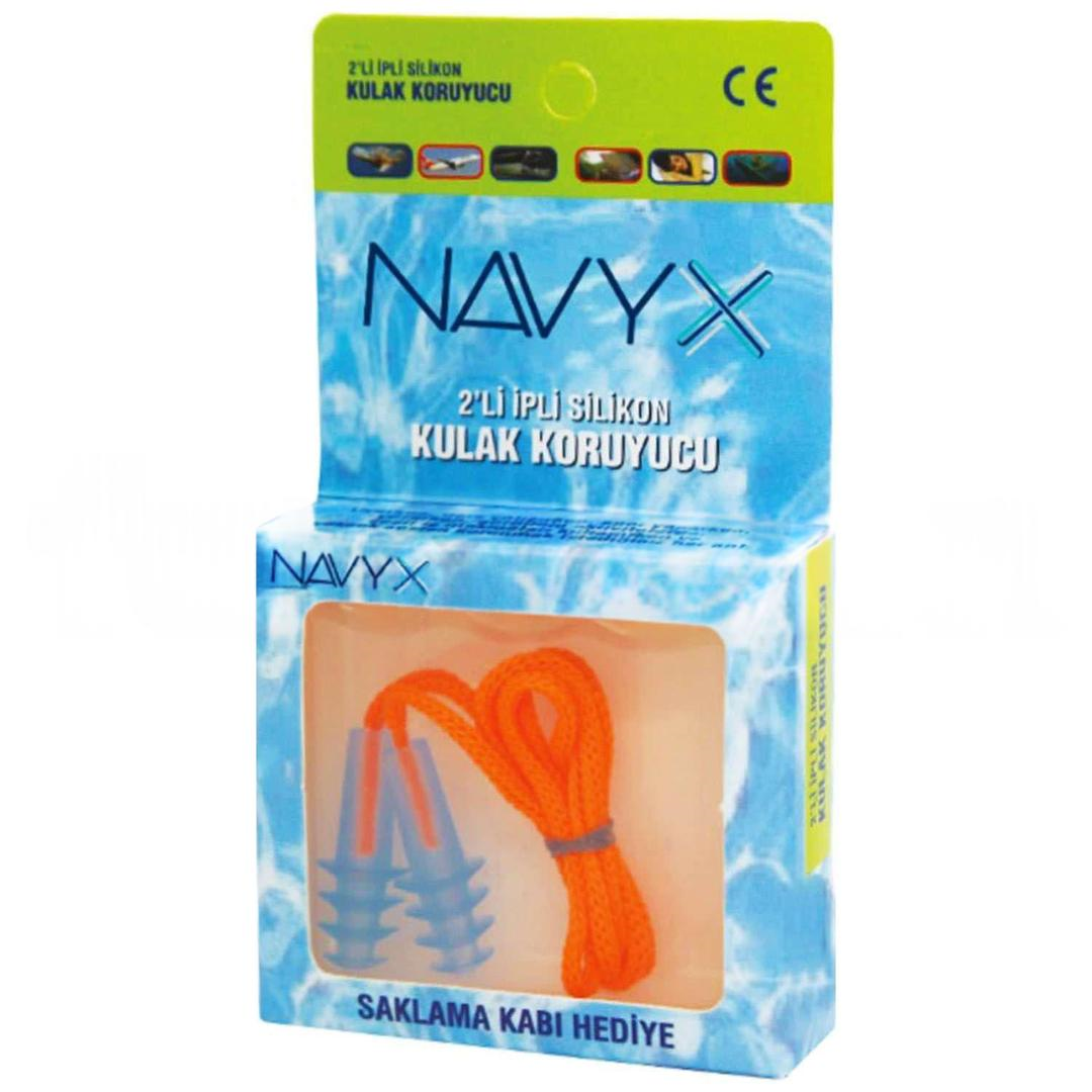 Navyx İpli Silikon Kulak Koruyucu 2'li