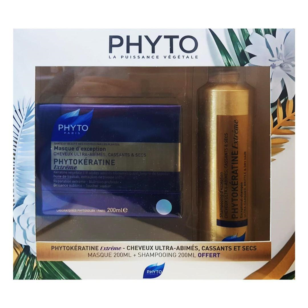 Phyto Phytokeratine Extreme Maske 200 ml + Extreme Şampuan 200 ml