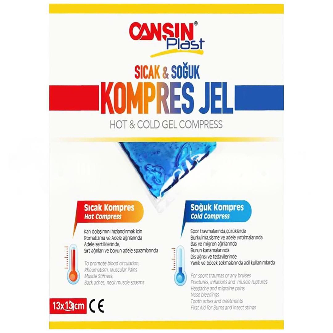 Cansın Sıcak & Soğuk Jel Kompres 13x13 cm No: 207