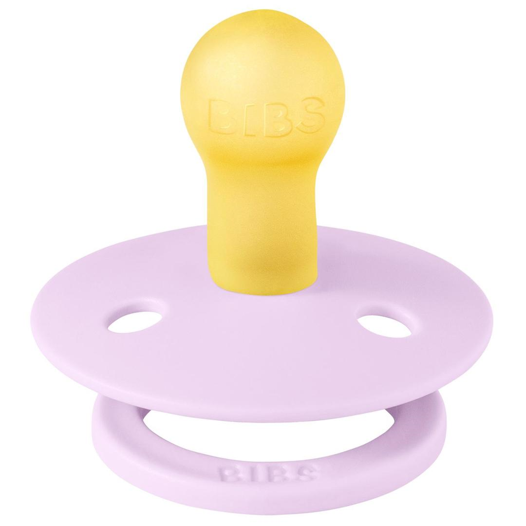 Bibs Colour Kauçuk Emzik 0-6 Ay - Violet Sky