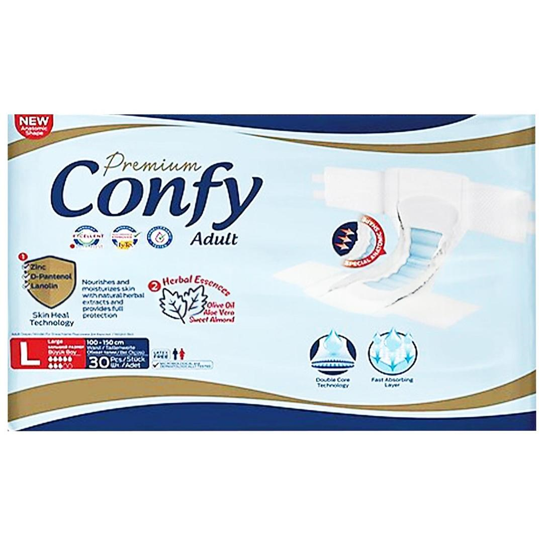 Confy Adult Hasta Bezi Large 30'lu