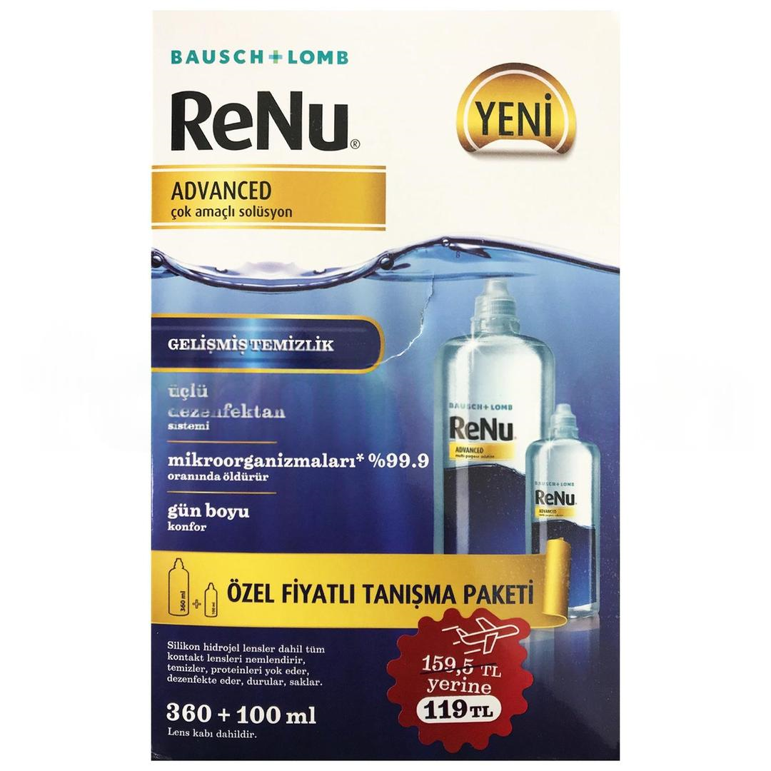 Renu Advanced Lens Solüsyon 360 + 100 ml - 119 TL Etiketkli