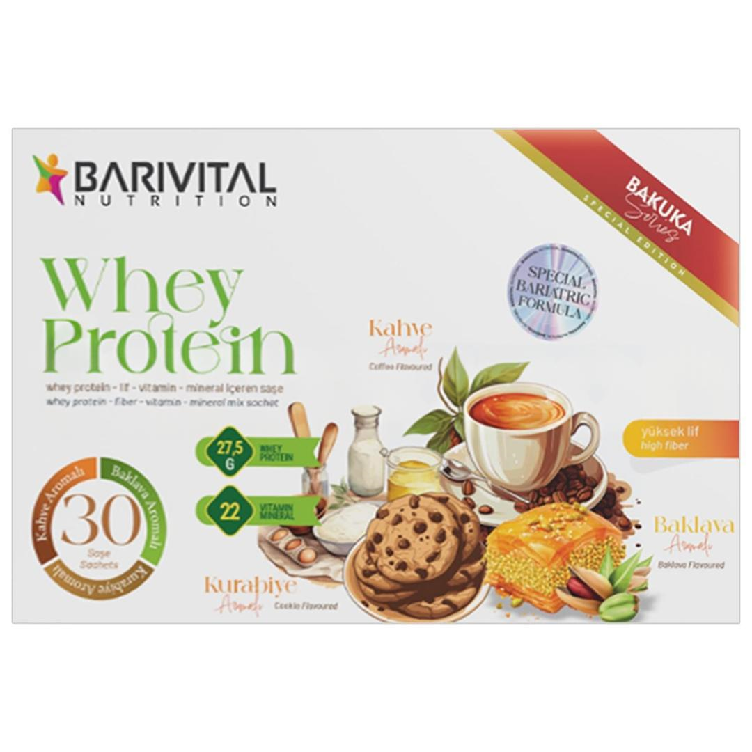 Barivital Whey Protein Bakuka 30 Saşe