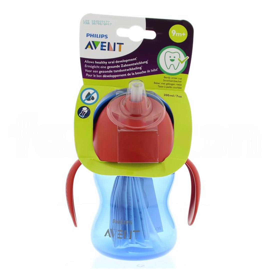 Avent SCF796/01 Desenli Pipetli Bardak 200 ml - Erkek